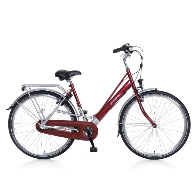 Popal City Classic 3 Versnellingen 28 inch Rood